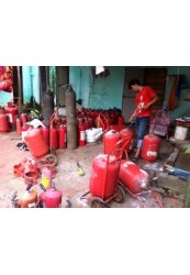  Nạp bình chữa cháy bình cứu hỏa tại KCN Sóng Thần III HOTLINE 0906855114